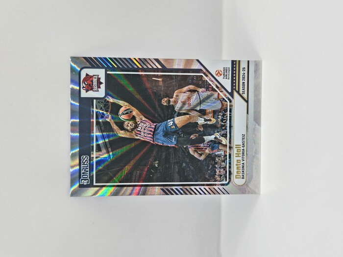 24-25 PANINI DONRUSS EUROLEAGUE BASKONIA DONTA HALL SILVER LASER 133/149