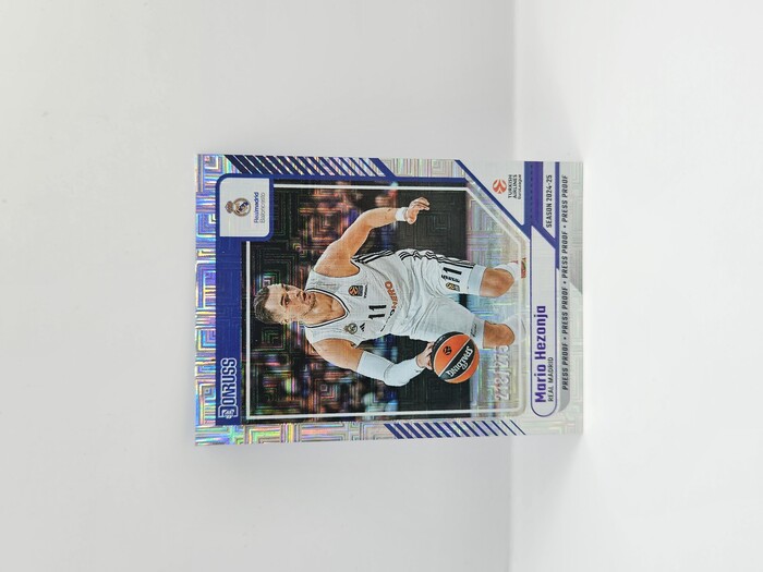 24-25 PANINI DONRUSS EUROLEAGUE REAL MADRID MARIO HEZONJIA PURPLE PRESS PROOF 218/275
