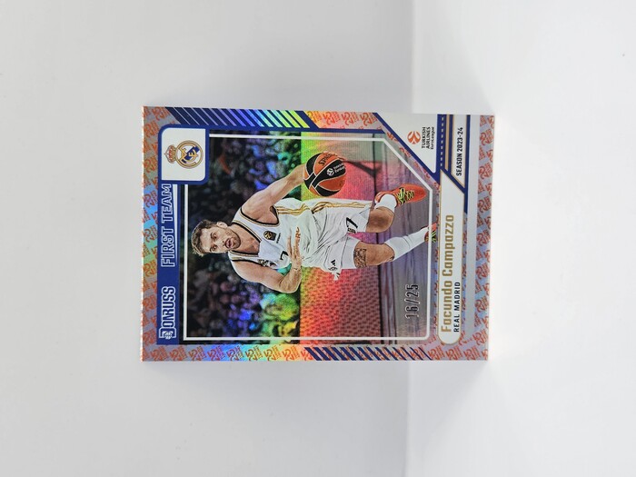 24-25 PANINI DONRUSS EUROLEAGUE REAL MADRID FACUNDO CAMPAZZO 25TH ANNIVERSARY 16/25