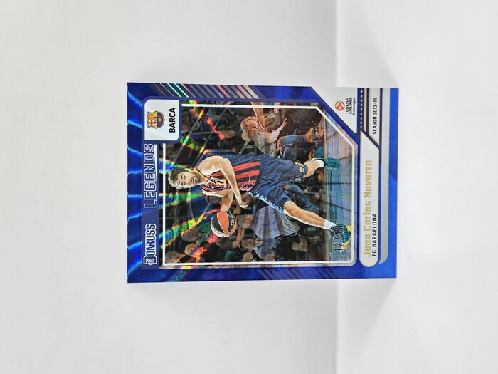 24-25 PANINI DONRUSS EUROLEAGUE BARCELONA JUAN CARLOS NAVARRO BLUE LAZER 32/49