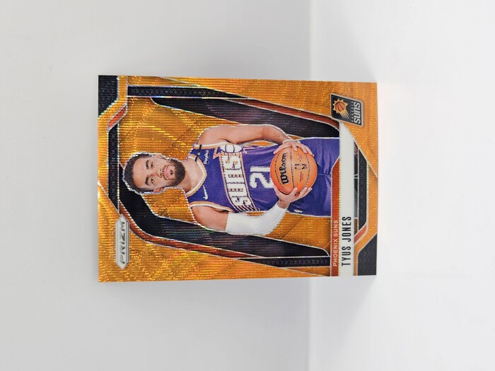 2024-25 PANINI PRIZM TYUS JONES ORANGE WAVE 13/50