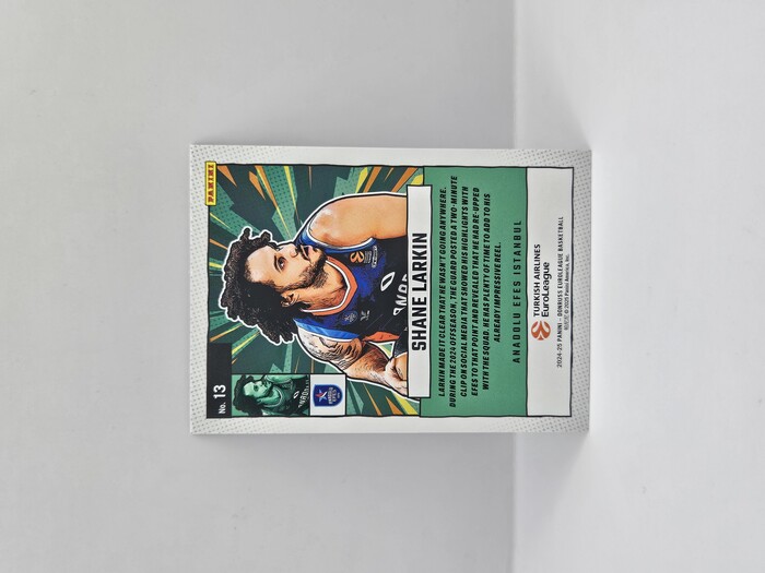 24-25 PANINI DONRUSS EUROLEAGUE ANADOLU EFES SHANE LARKIN ''NET MARVELS'' PURPLE LASER 05/99