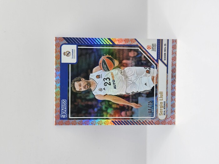 24-25 PANINI DONRUSS EUROLEAGUE REAL MADRID SERGIO LLULL 25TH ANNIVERSARY 04/25