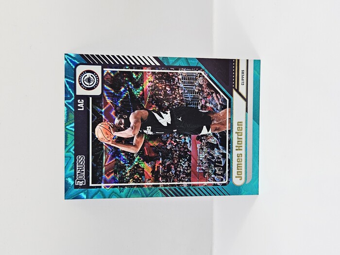 2024-25 PANINI DONRUSS JAMES HARDEN TEAL EXPLOSION 043/149