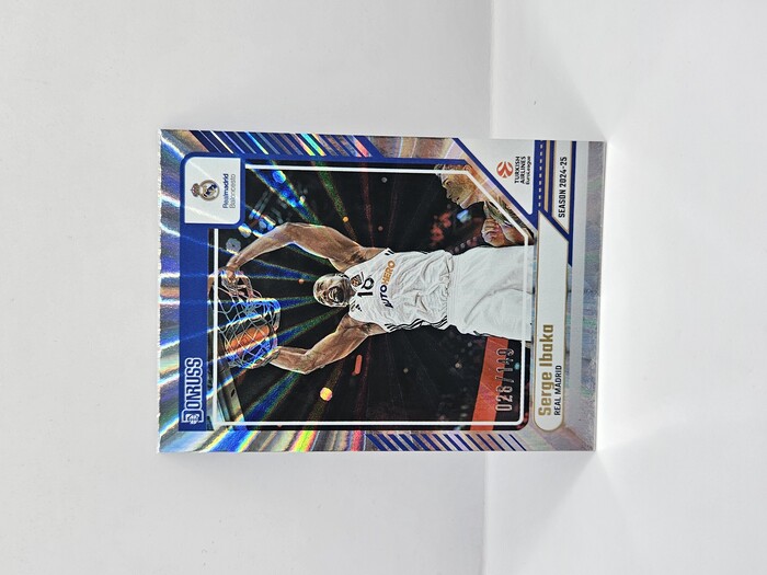 24-25 PANINI DONRUSS EUROLEAGUE REAL MADRID SERGE IBAKA SILVER LAZER 028/149