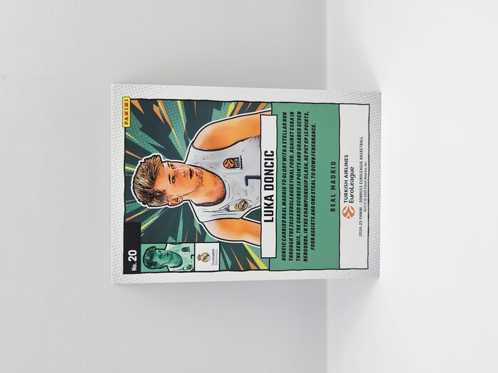 24-25 PANINI DONRUSS EUROLEAGUE REAL MADRID LUKA DONCIC NET MARVELS SILVER LAZER 059/149