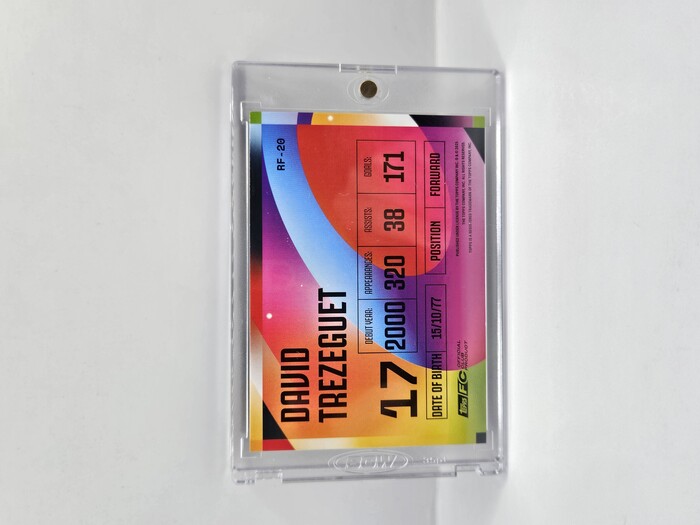 2025 TOPPS JUVENTUS TEAM SET DAVID TREZEGUET RAINBOWFLICK