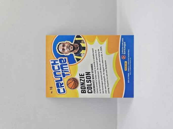 24-25 PANINI DONRUSS EUROLEAGUE FENERBAHCE BONZIE COLSON CRUNCH TIME SILVER LAZER 124/149
