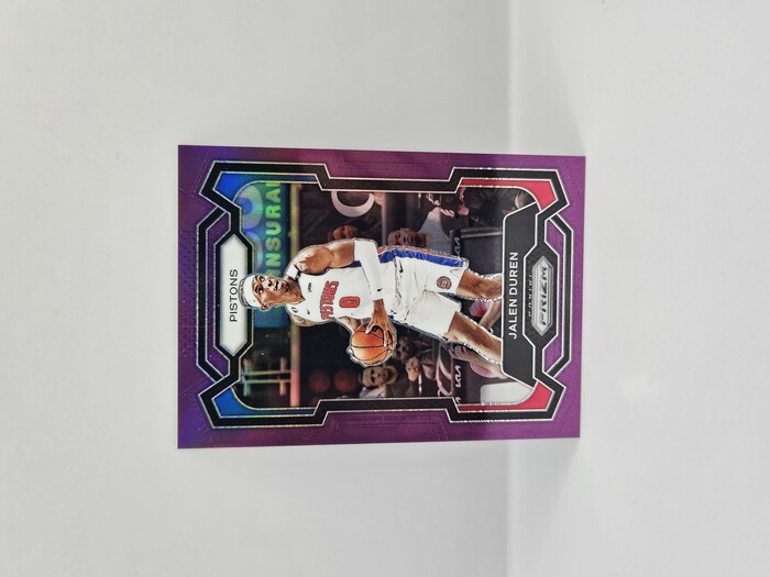2023-24 PANINI PRIZM JALEN DUREN PURPLE 65/99