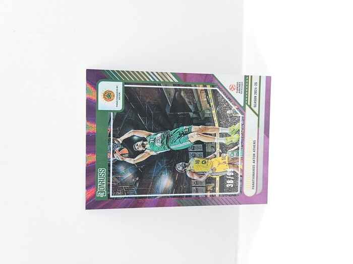 24-25 PANINI DONRUSS EUROLEAGUE PANATHINAIKOS OMER YURTSEVEN PURPLE LASER 38/99