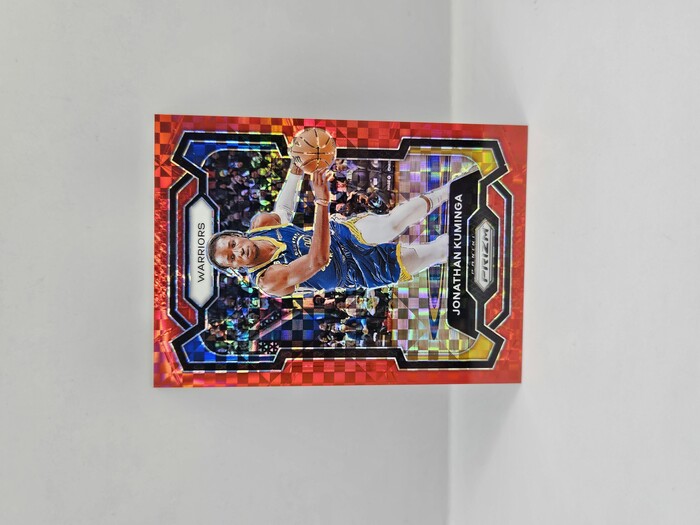 2023-24 PANINI PRIZM JONATHAN KUMINGA RED CHECKERBOARD 09/75
