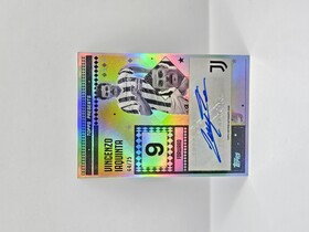 2025 TOPPS JUVENTUS TEAM SET VINCENZO IAQUINTA AUTOGRAPH 44/75