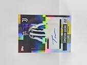 2025 TOPPS JUVENTUS TEAM SET TIMOTHY WEAH AUTOGRAPH 42/50