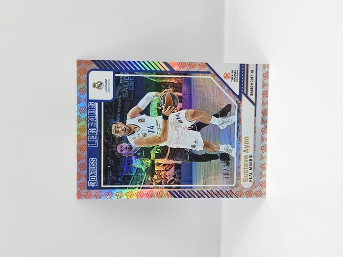24-25 PANINI DONRUSS EUROLEAGUE REAL MADRID GUSTAVO AYON 25TH ANNIVERSARY 10/25