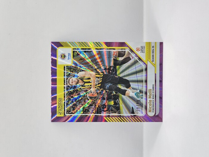 24-25 PANINI DONRUSS EUROLEAGUE FENERBAHCE NICOLO MELLI PURPLE LAZER 71/99