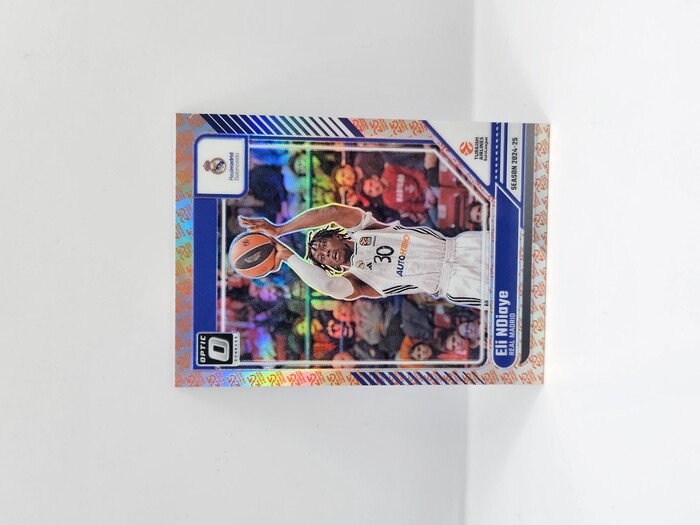24-25 PANINI DONRUSS OPTIC EUROLEAGUE REAL MADRID ELI NDIAYE 25TH ANNIVERSARY 20/25