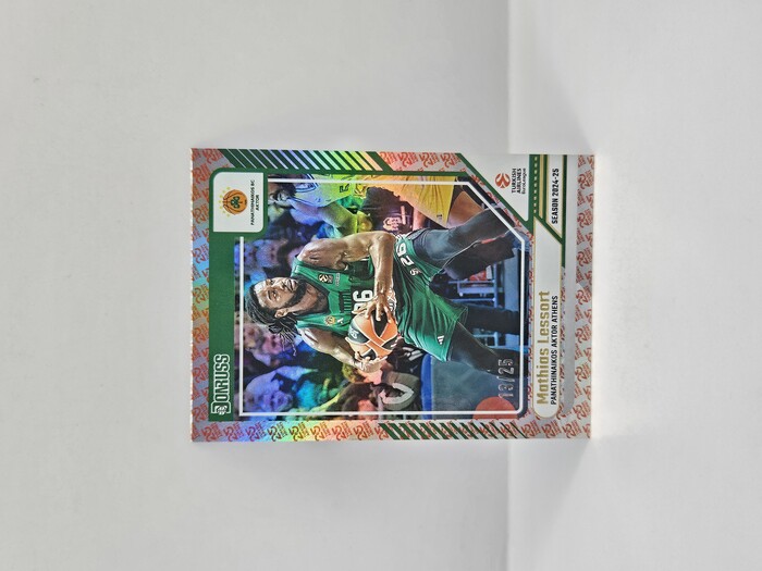 24-25 PANINI DONRUSS EUROLEAGUE PANATHINAIKOS MATHIAS LESSORT ''25TH ANNIVERSARY PARALLEL'' 13/25