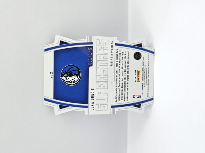 2023-24 PANINI CONTENDERS OPTIC LUKA DONCIC ''SUPERSTARS '' 061/175
