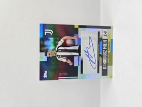 2025 TOPPS JUVENTUS TEAM SET ARKADIUSZ MILIK AUTOGRAPH  111/250