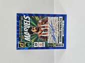 2024-25 PANINI DONRUSS EUROLEAGUE OLYMPIACOS GEORGIOS PRINTEZIS BLUE ''NET MARVELS'' AUTOGRAPH 13/49