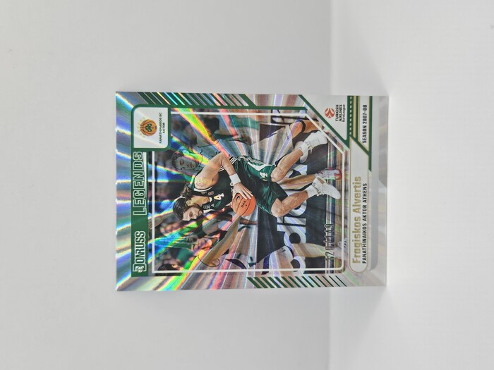 24-25 PANINI DONRUSS EUROLEAGUE PANATHINAIKOS FRAGISKOS ALVERTIS SILVER LAZER 120/149