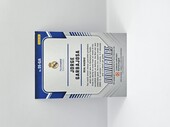 24-25 PANINI DONRUSS EUROLEAGUE REAL MADRID JORGE GARBAJOSA BLUE LASER AUTOGRAPH 49/49