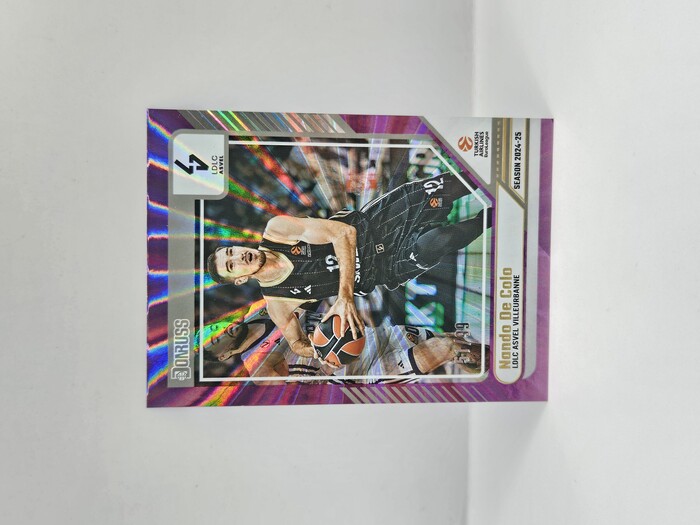 24-25 PANINI DONRUSS EUROLEAGUE LDLC ASVEL NANDO DE COLO PURPLE LASER 51/99
