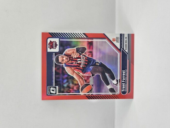 24-25 PANINI DONRUSS OPTIC EUROLEAGUE BASKONIA RED 05/99 TRENT FORREST