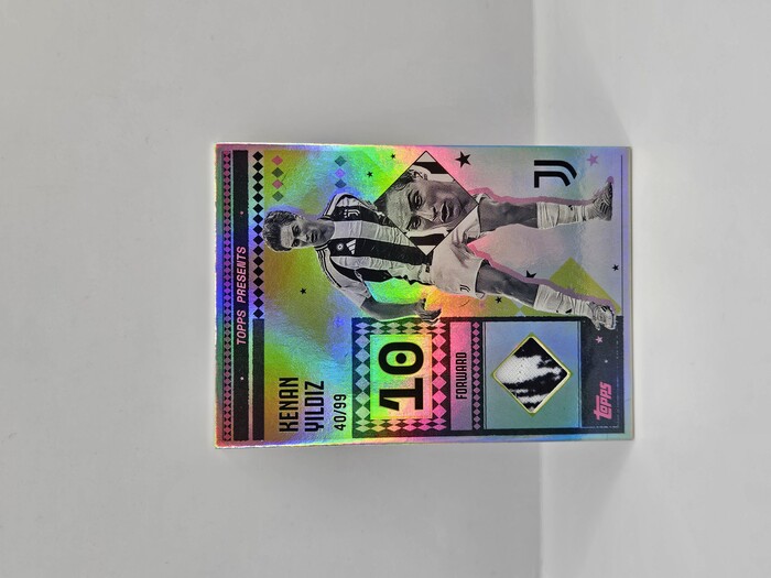 2025 TOPPS JUVENTUS TEAM SET KENAN YILDIZ PATCH 40/99