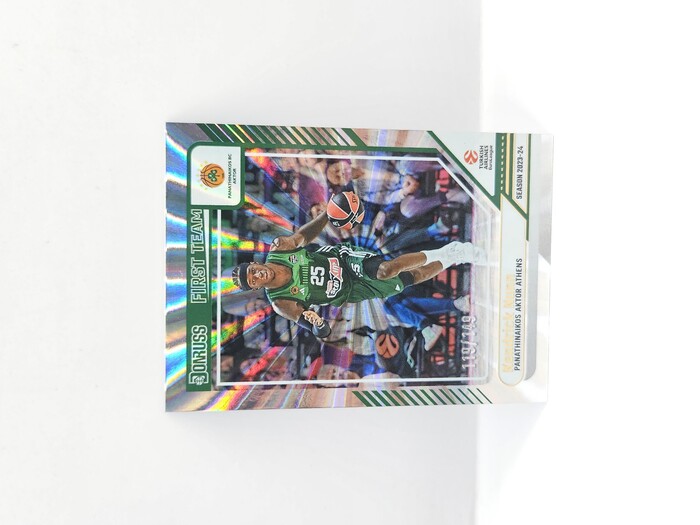 24-25 PANINI DONRUSS EUROLEAGUE PANATHINAIKOS KENDRICK NUNN SILVER LASER 119/149