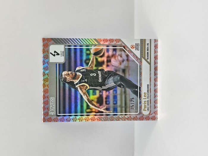 24-25 PANINI DONRUSS EUROLEAGUE LDLC ASVEL PARIS LEE ''25TH ANNIVERSARY PARALLEL'' 05/25