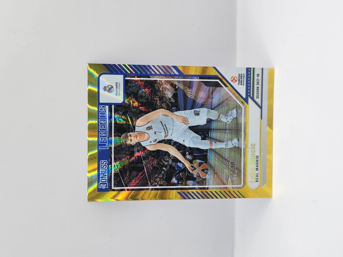 24-25 PANINI DONRUSS EUROLEAGUE REAL MADRID LUKA DONCIC GOLD 07/10