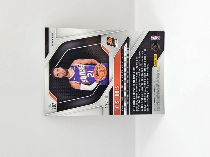 2024-25 PANINI PRIZM TYUS JONES ORANGE WAVE 13/50