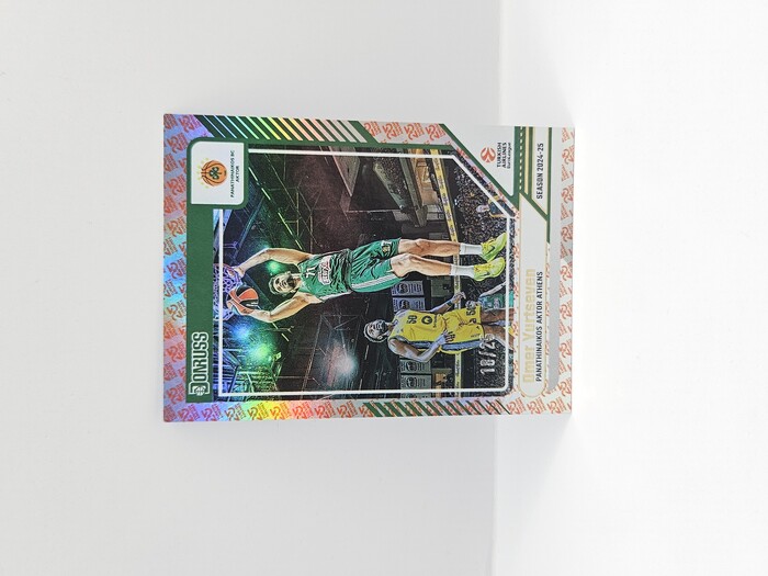24-25 PANINI DONRUSS EUROLEAGUE PANATHINAIKOS OMER YURTSEVEN 25TH ANNIVERSARY 18/25