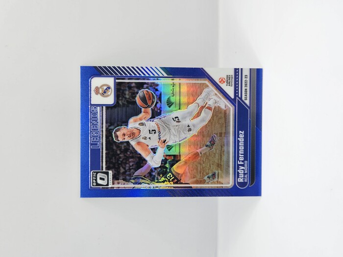24-25 PANINI DONRUSS OPTIC EUROLEAGUE REAL MADRID RUDY FERNANDEZ BLUE /49/49