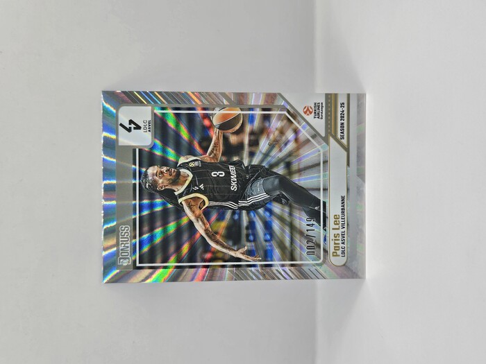 24-25 PANINI DONRUSS EUROLEAGUE LDLC ASVEL PARIS LEE SILVER LASER 002/149