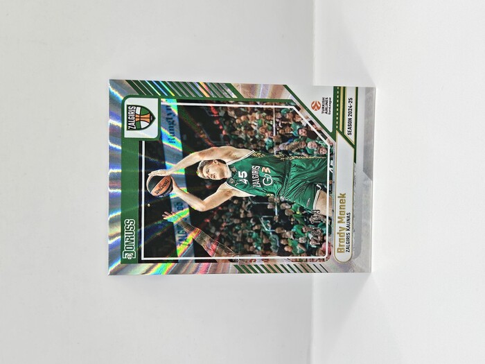 24-25 PANINI DONRUSS EUROLEAGUE ZALGIRIS BRADY MANEK SILVER LASER 126/149