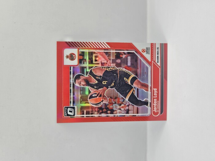 24-25 PANINI DONRUSS OPTIC EUROLEAGUE MONACO JORDAN LOYD RED 81/99