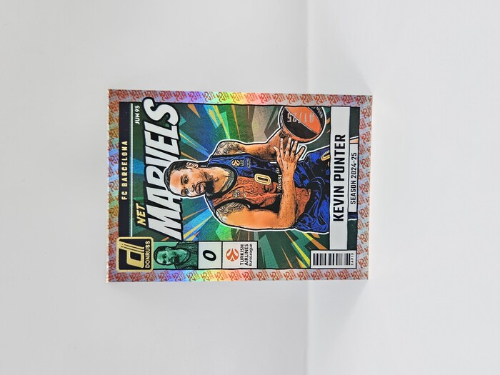 24-25 PANINI DONRUSS EUROLEAGUE BARCELONA KEVIN PUNTER NET MARVELS 25TH ANNIVERSARY 01/25