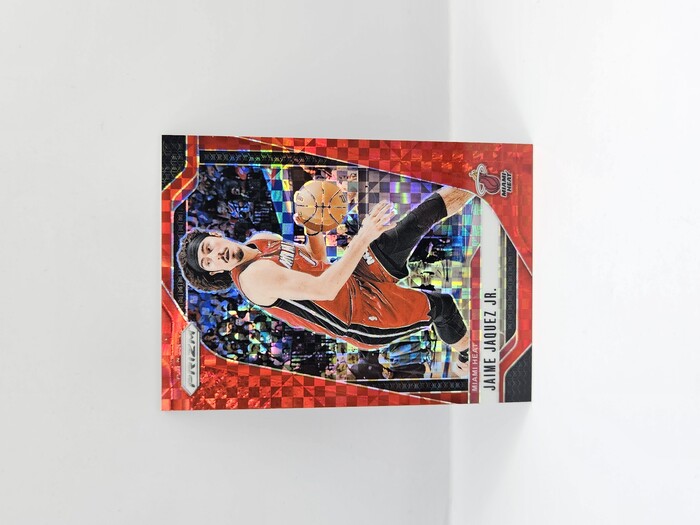 2024-25 PANINI PRIZM JAIME JAQUEZ RED CHECKERBOARD 47/75