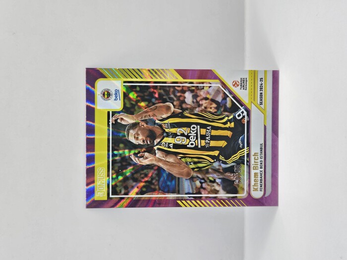 24-25 PANINI DONRUSS EUROLEAGUE FENERBAHCE KHEM BIRCH PURPLE LASER 60/99