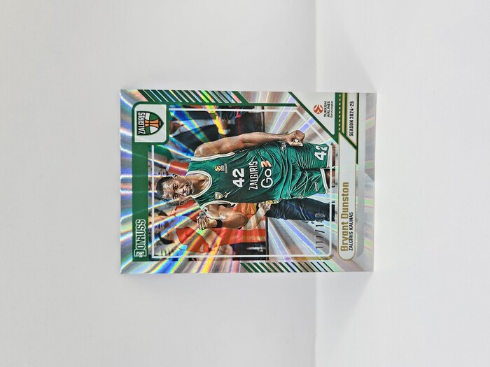 24-25 PANINI DONRUSS EUROLEAGUE ZALGIRIS BRYANT DUNSTON SILVER LASER 117/149