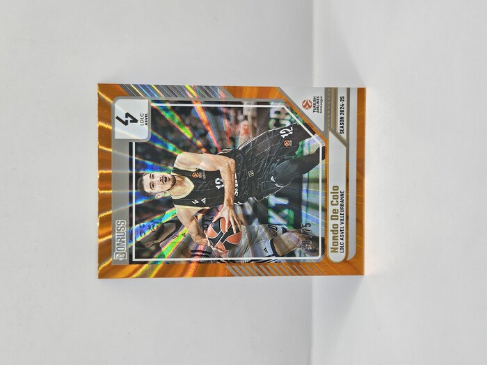 24-25 PANINI DONRUSS EUROLEAGUE LDLC ASVEL NANDO DE COLO ORANGE LASER 30/75