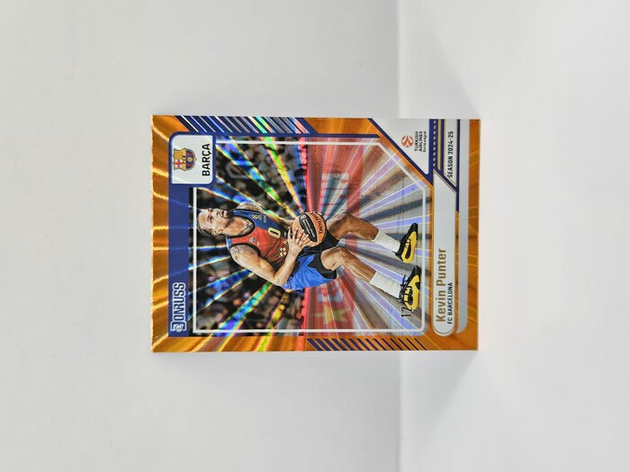 24-25 PANINI DONRUSS EUROLEAGUE BARCELONA KEVIN PUNTER ORANGE LASER 12/75