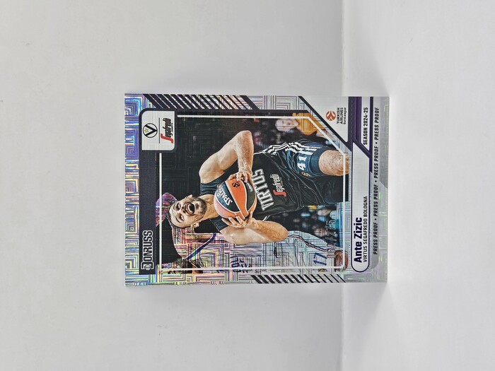 24-25 PANINI DONRUSS  EUROLEAGUE VIRTUS BOLOGNA ANTE ZIZIC PURPLE PRESS PROOF 062/275