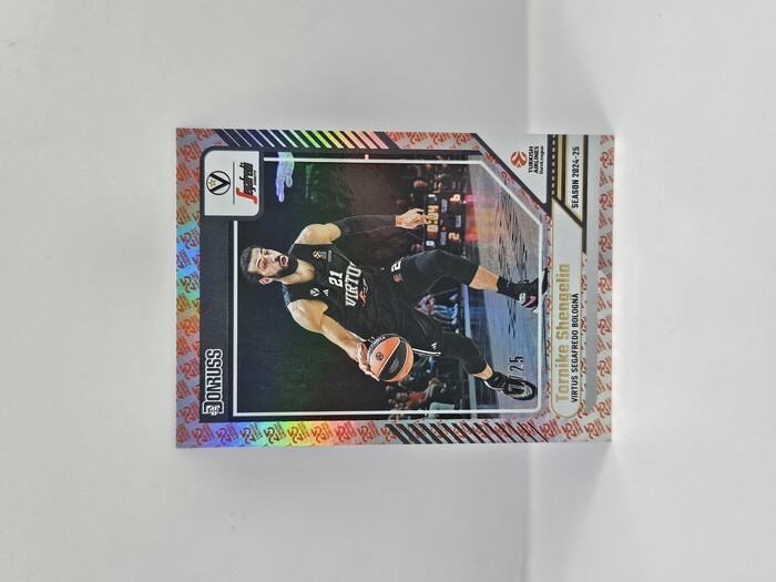 24-25 PANINI DONRUSS EUROLEAGUE VIRTUS BOLOGNA TORNIKE SHENGELIA 25TH ANNIVERSARY 17/25