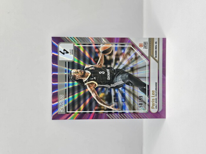 24-25 PANINI DONRUSS EUROLEAGUE LDLC ASVEL PARIS LEE PURPLE LASER 50/99