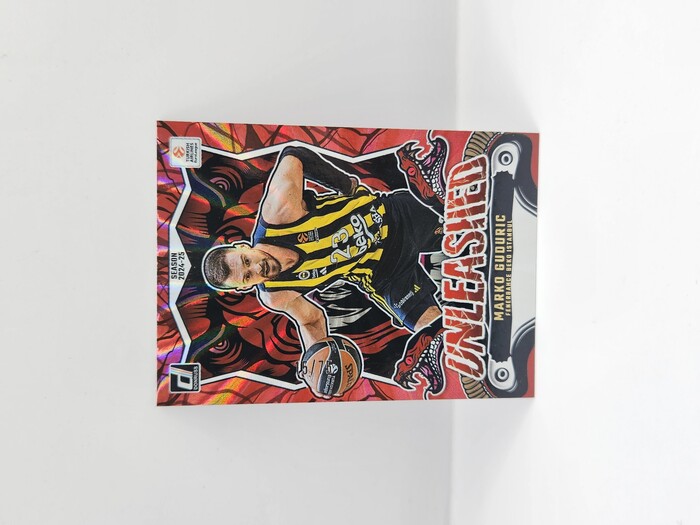 24-25 PANINI DONRUSS EUROLEAGUE FENERBAHCE MARKO GUDURIC UNLEASHED RED LAZER 15/75