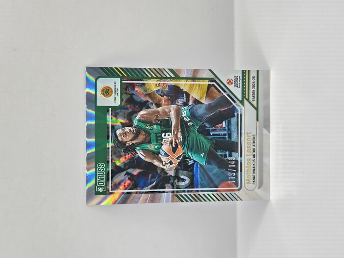 24-25 PANINI DONRUSS EUROLEAGUE PANATHINAIKOS MATHIAS LESSORT SILVER LAZER 113/149
