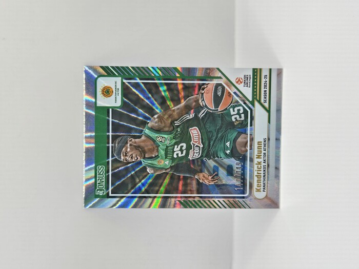 24-25 PANINI DONRUSS EUROLEAGUE PANATHINAIKOS KENDRICK NUNN SILVER LAZER 147/149